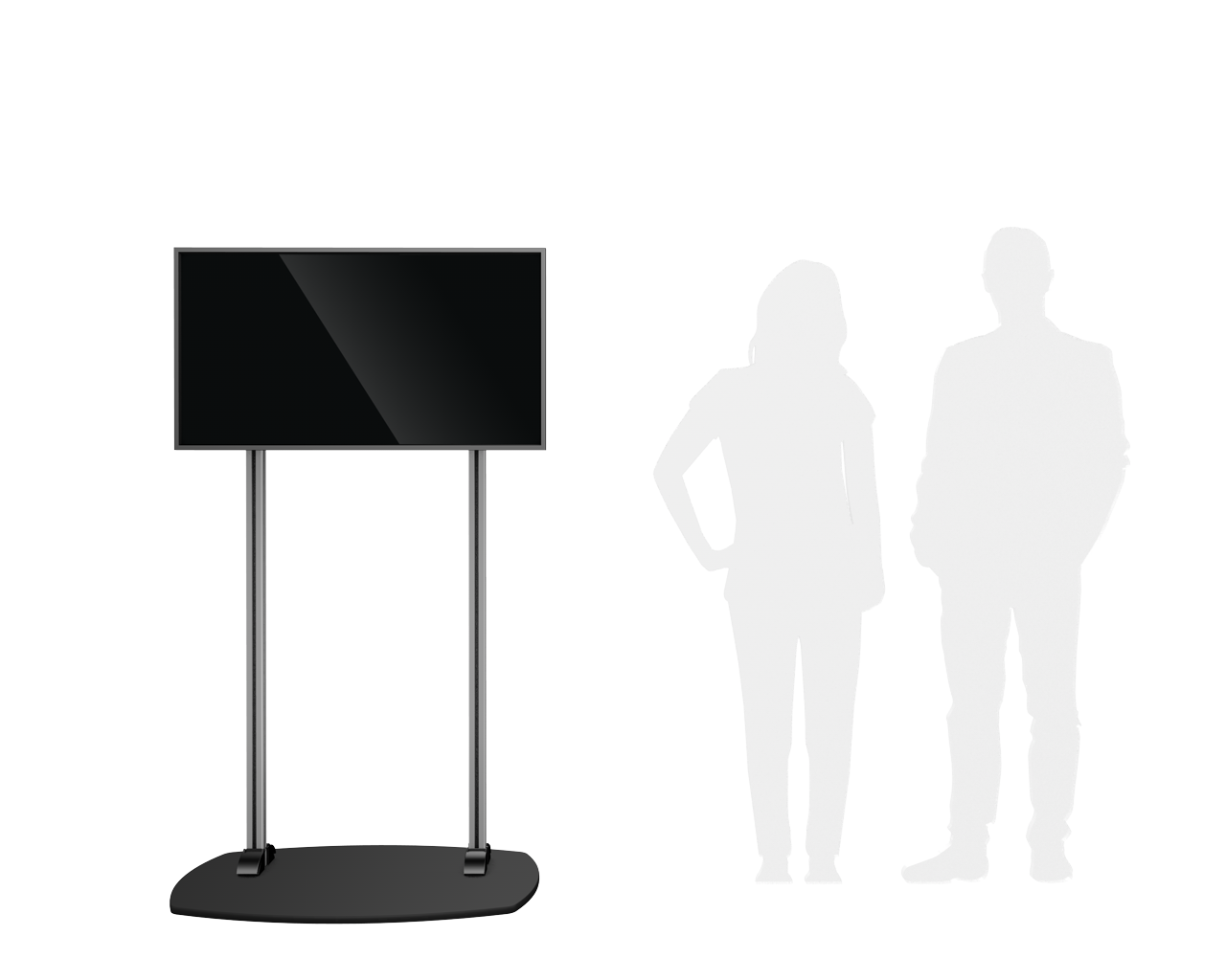 EX.TV Monitor Stand Trade Show Accessory